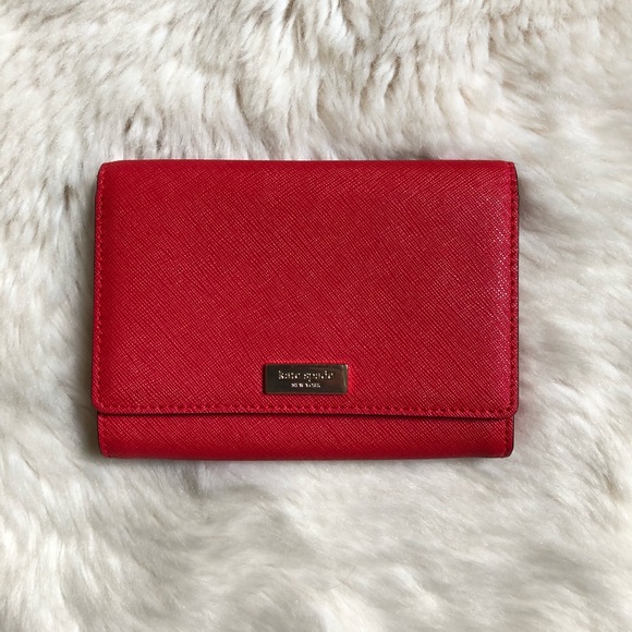 kate spade Handbags - [Kate Spade] Red Wallet